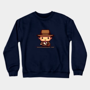 Dr. Henry Walton "Indiana" Jones Jr. 8Bit Crewneck Sweatshirt